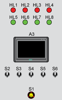 Панель управления шкафом ClimatMaster 22