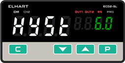 Крупные и яркие индикаторы белого и зеленого цвета