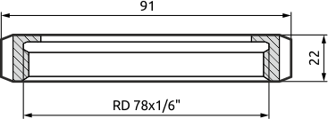 Габаритные размеры QA.51.1-M50