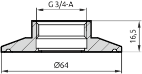 Габаритные размеры QA.52-G34-CL2
