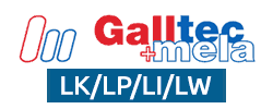 Логотип семейства Galltec+Mela LK/LP/LI/LW