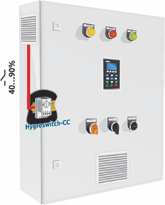 Контроль влажности и защита электрооборудования в шкафах управления