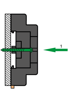 Описание процессам монтажа P-ST1-M1 на поверхность