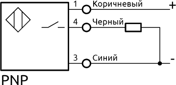 Схема соединения LR-H PNP