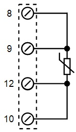 Подключение термосопротивлений по 4-х проводной схеме