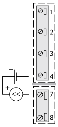 Схема подключения токового сигнала