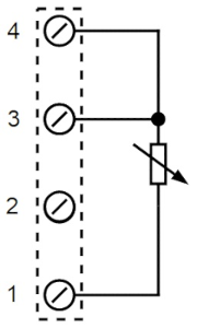 Подключение резисторов с переменным сопротивлением