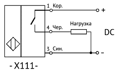 Схема подключения датчика ВБЕ-Ц30-96С-2111-ЗА