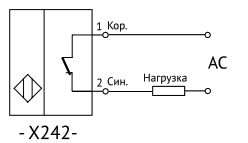 Схема подключения датчика ВБЕ-Ц30-96С-2242-ЛА