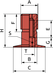 Габаритные размеры SCN-AD-S